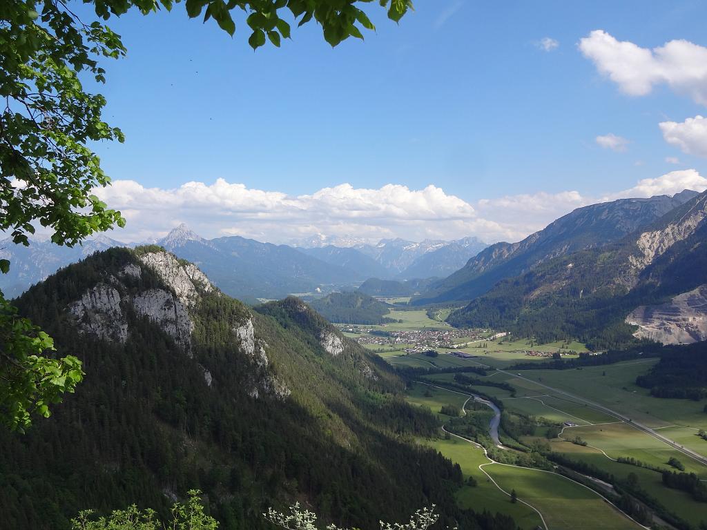 View to Austria from Falkenstein